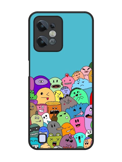 Monster Mash Glossy Soft Edge Case for Realme C31 Chachhi