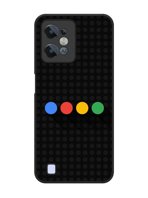 Google Dots Glossy Soft Edge Case for Realme C31 Chachhi