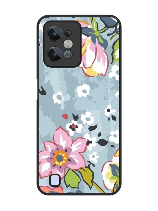 Floral Fantasy Glossy Soft Edge Case for Realme C31