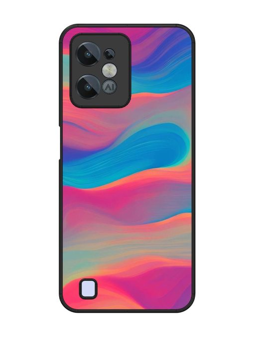 Wavy Wonder Glossy Soft Edge Case for Realme C31 Chachhi