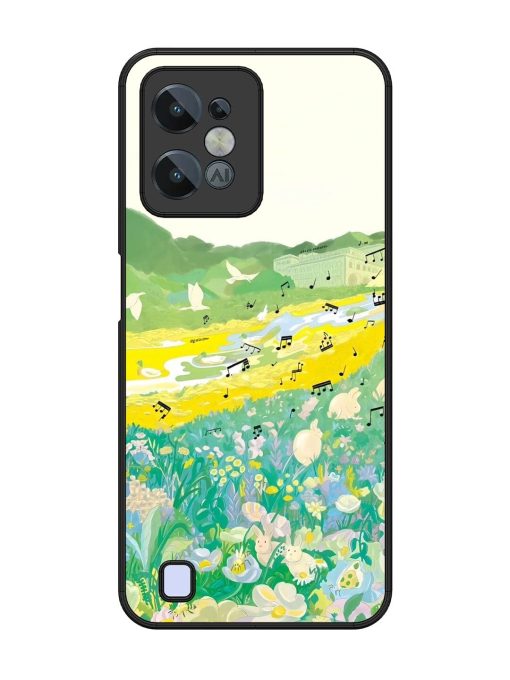 Melody In Bloom Glossy Soft Edge Case for Realme C31 Chachhi