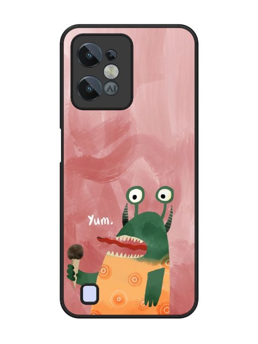 Hungry Monster Glossy Soft Edge Case for Realme C31 Chachhi