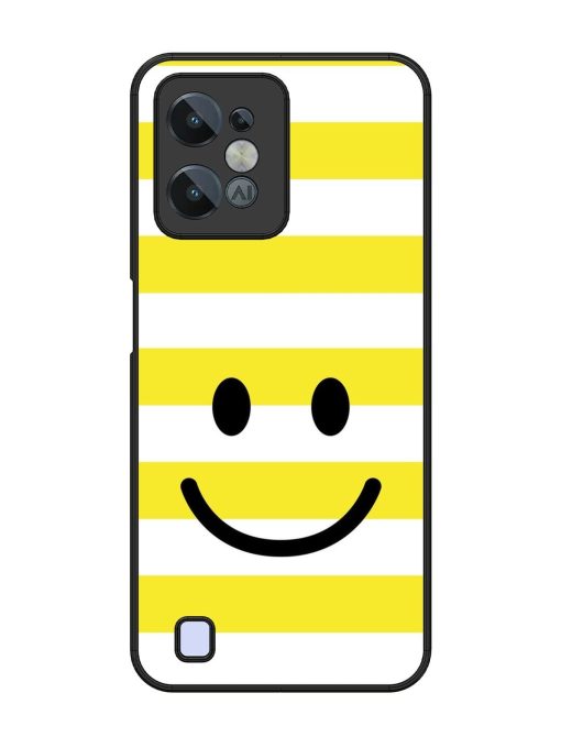 Smiling Stripes Glossy Soft Edge Case for Realme C31 Chachhi