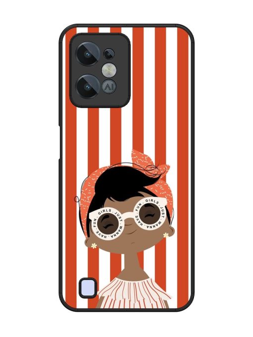 Girls Just Wanna Have Fun Glossy Soft Edge Case for Realme C31 Chachhi