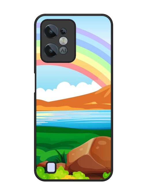 Rainbow Over The Lake Glossy Soft Edge Case for Realme C31 Chachhi