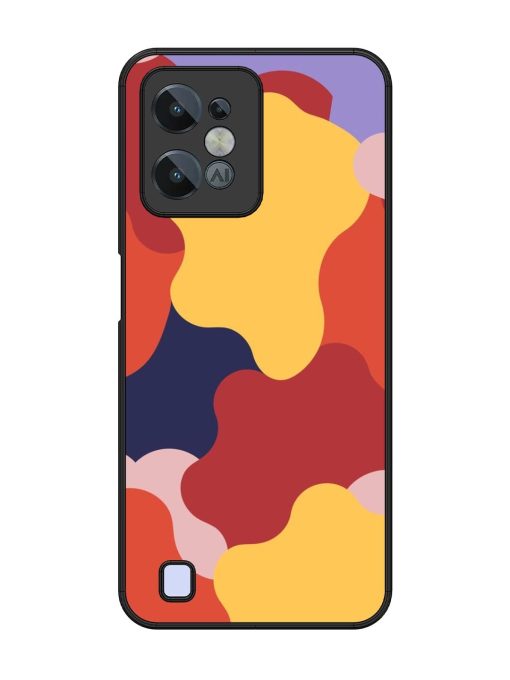 Gooey Color Chaos Glossy Soft Edge Case for Realme C31 Chachhi