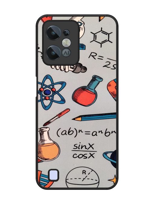 Science Doodle Delight Glossy Soft Edge Case for Realme C31 Chachhi