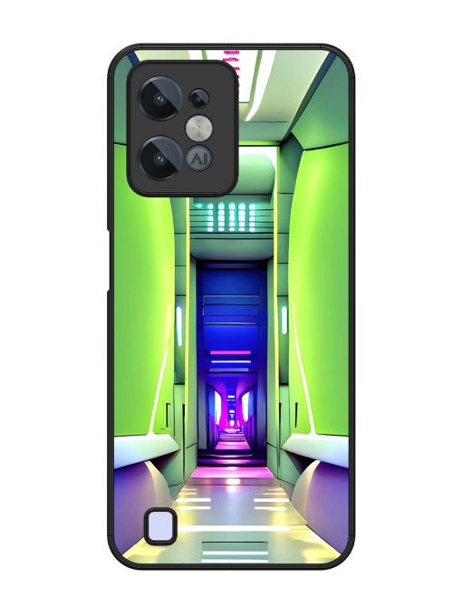 Neon Corridor Glossy Soft Edge Case for Realme C31 Chachhi