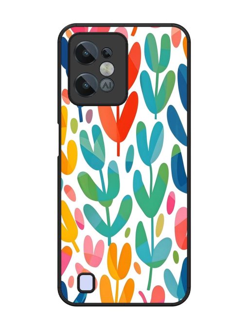 Rainbow Of Blooms Glossy Soft Edge Case for Realme C31