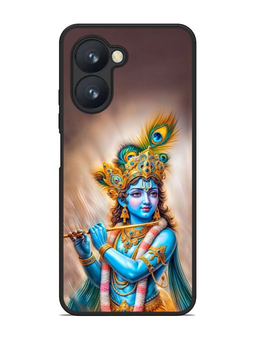 Divine Krishna Glossy Soft Edge Case for Realme C33 Chachhi