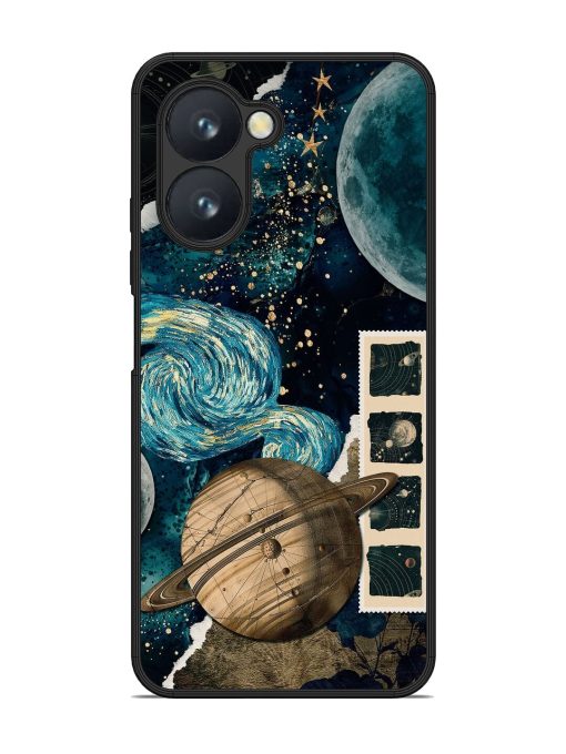 Celestial Tapestry Glossy Soft Edge Case for Realme C33 Chachhi