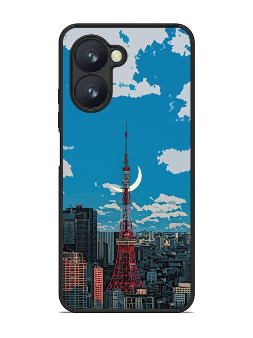 Tokyo Twilight Glossy Soft Edge Case for Realme C33 Chachhi