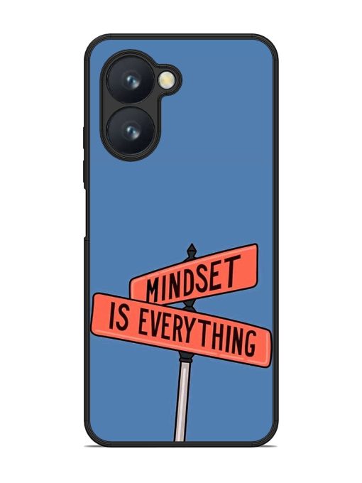 Mindset Matters Glossy Soft Edge Case for Realme C33 Chachhi