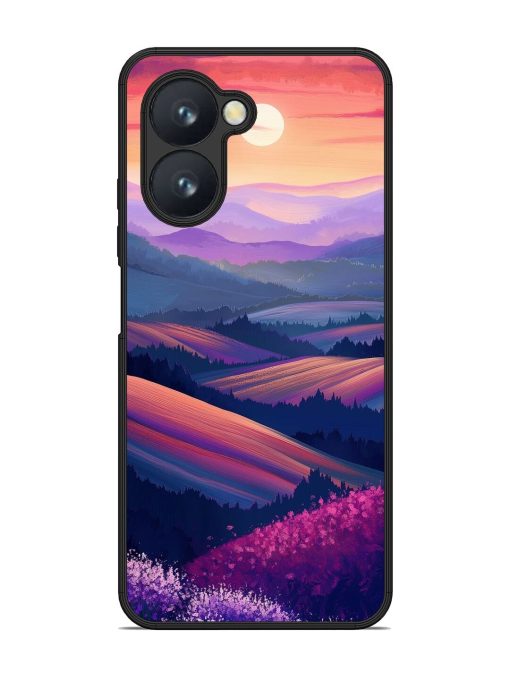 Twilight'S Embrace Glossy Soft Edge Case for Realme C33 Chachhi