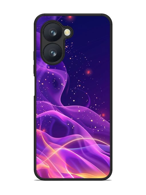 Cosmic Currents Glossy Soft Edge Case for Realme C33 Chachhi