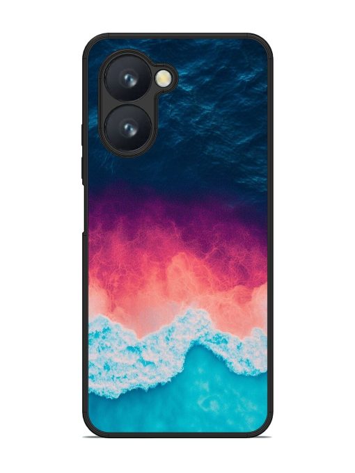 Where The Ocean Meets The Sky Glossy Soft Edge Case for Realme C33 Chachhi