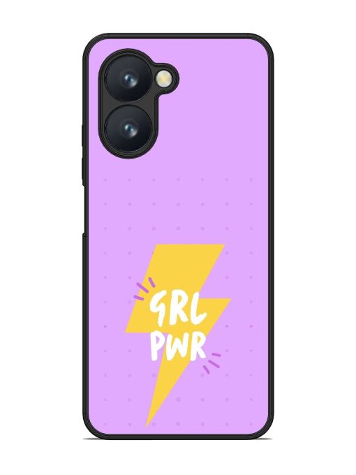 Girl Power Spark Glossy Soft Edge Case for Realme C33 Chachhi