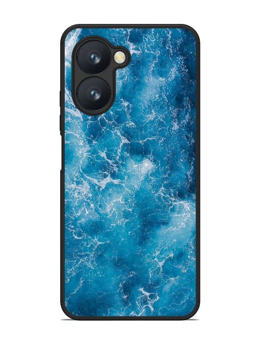 Oceanic Abyss Glossy Soft Edge Case for Realme C33 Chachhi