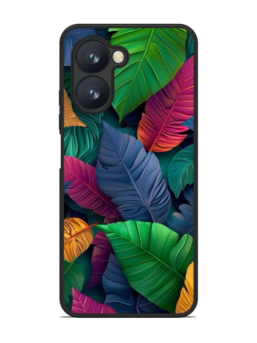 Tropical Tapestry Glossy Soft Edge Case for Realme C33 Chachhi