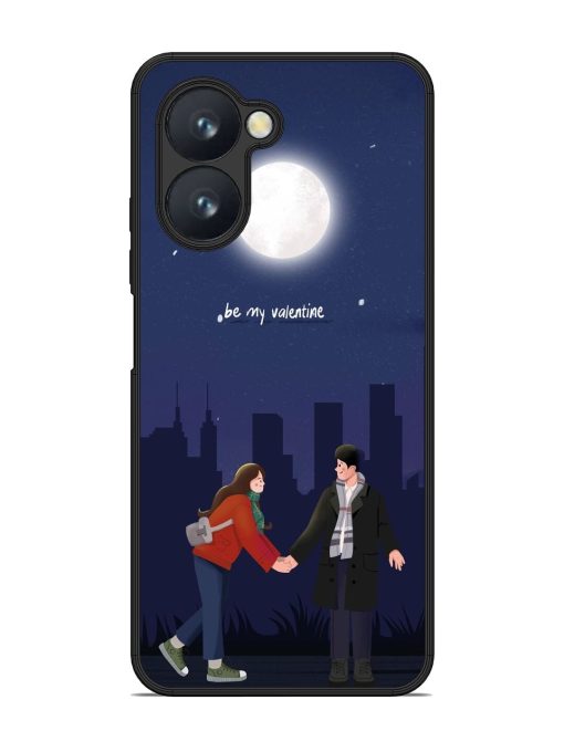 Moonlight Proposal Glossy Soft Edge Case for Realme C33 Chachhi