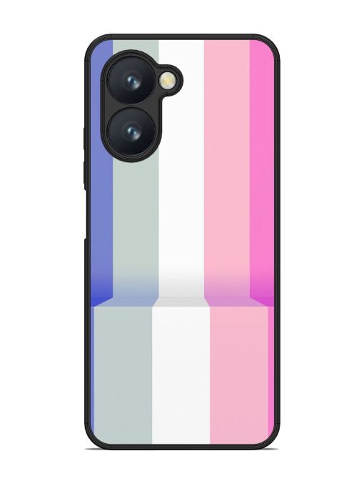 Pastel Palette Glossy Soft Edge Case for Realme C33 Chachhi