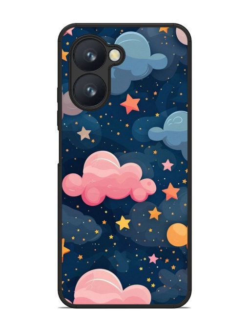 Twinkling Dreams Glossy Soft Edge Case for Realme C33 Chachhi