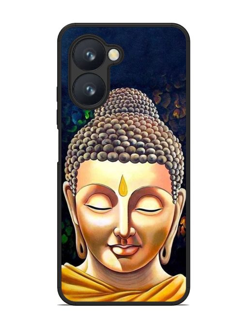 Buddha Face Glossy Soft Edge Case for Realme C33 Chachhi