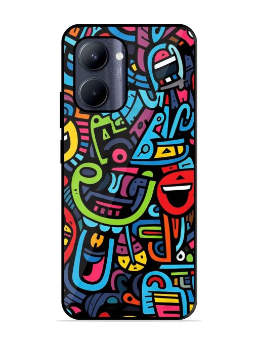 Doodlephoria Glossy Soft Edge Case for Realme C33 (2023) Chachhi