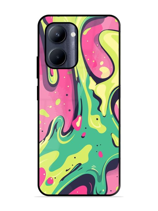 Gooey Grooves Glossy Soft Edge Case for Realme C33 (2023) Chachhi