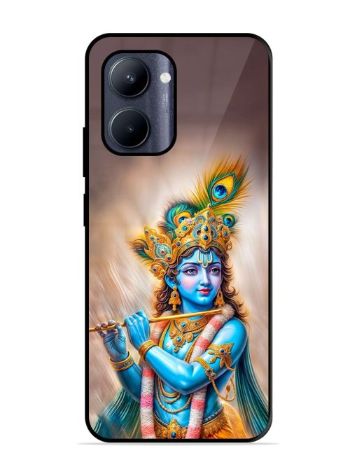 Divine Krishna Glossy Soft Edge Case for Realme C33 (2023) Chachhi