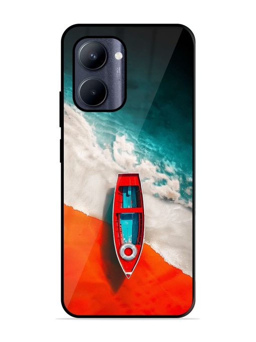 Crimson Tide Glossy Soft Edge Case for Realme C33 (2023) Chachhi