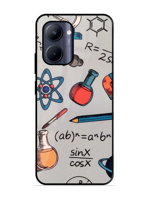 Science Doodle Glossy Soft Edge Case for Realme C33 (2023) Chachhi