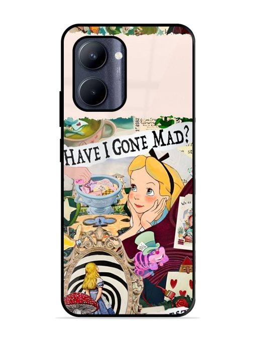 Mad Hatter'S Collage Glossy Soft Edge Case for Realme C33 (2023) Chachhi