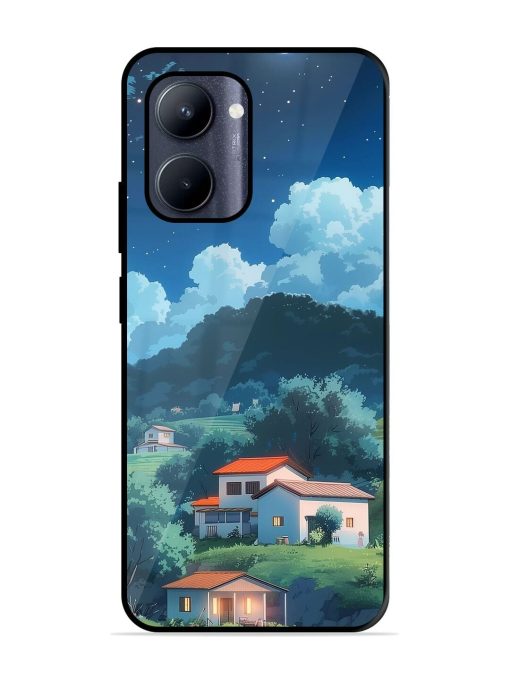 Peaceful Nightscape Glossy Soft Edge Case for Realme C33 (2023) Chachhi