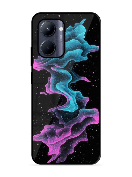 Cosmic Currents Glossy Soft Edge Case for Realme C33 (2023)