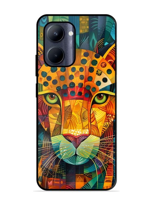 Mosaic Majesty Glossy Soft Edge Case for Realme C33 (2023) Chachhi