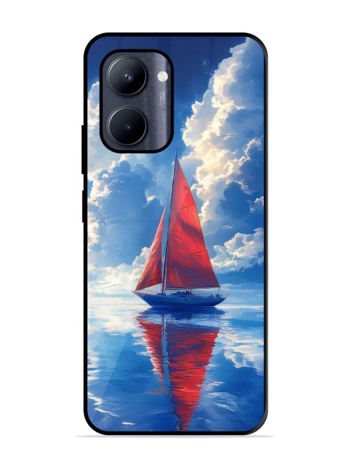 Crimson Sails Glossy Soft Edge Case for Realme C33 (2023)