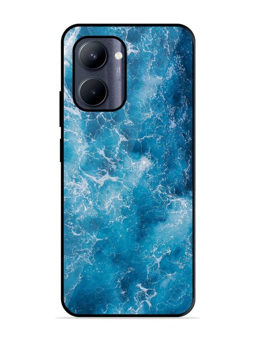 Oceanic Abyss Glossy Soft Edge Case for Realme C33 (2023) Chachhi