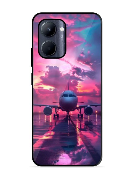 Neon Runway Glossy Soft Edge Case for Realme C33 (2023) Chachhi