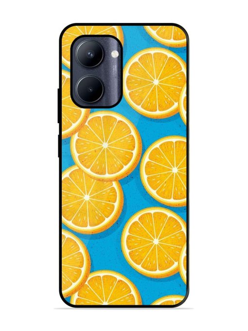 Citrus Symphony Glossy Soft Edge Case for Realme C33 (2023) Chachhi