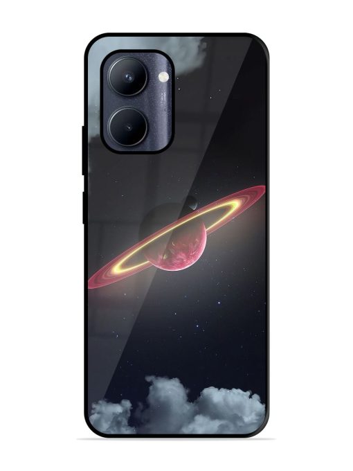 Cosmic Ballet Glossy Soft Edge Case for Realme C33 (2023) Chachhi