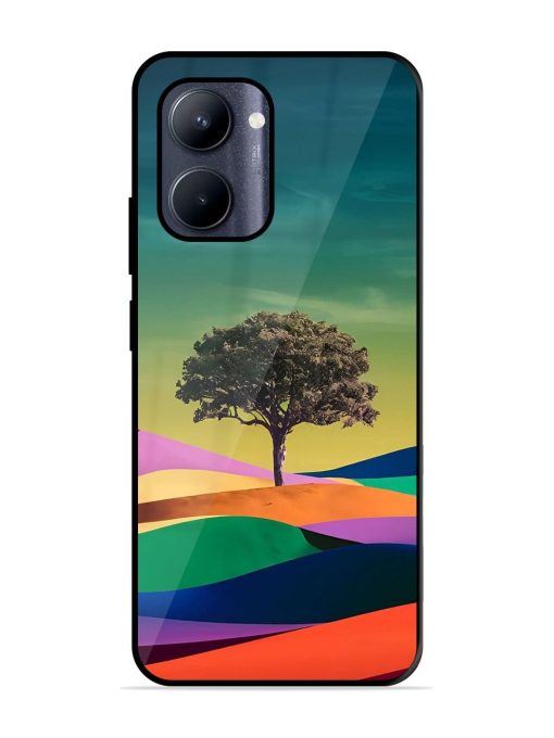 Rainbow'S Lone Sentinel Glossy Soft Edge Case for Realme C33 (2023) Chachhi