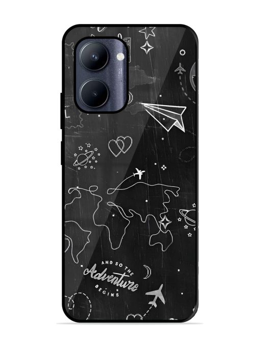 Wanderlust Sketchbook Glossy Soft Edge Case for Realme C33 (2023) Chachhi