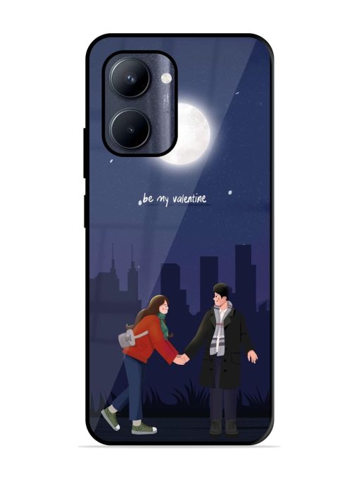 Moonlight Proposal Glossy Soft Edge Case for Realme C33 (2023) Chachhi