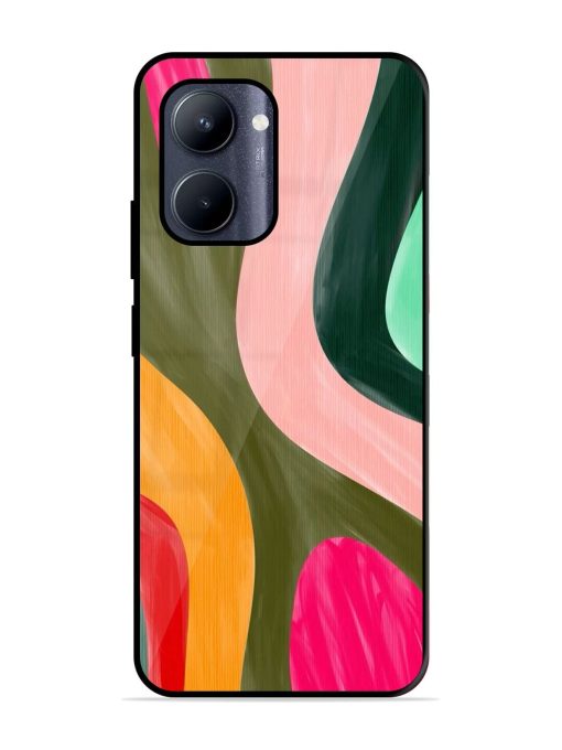 Wavy Wonderland Glossy Soft Edge Case for Realme C33 (2023) Chachhi