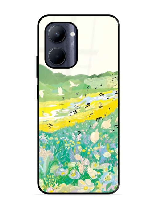 Melody In Bloom Glossy Soft Edge Case for Realme C33 (2023) Chachhi