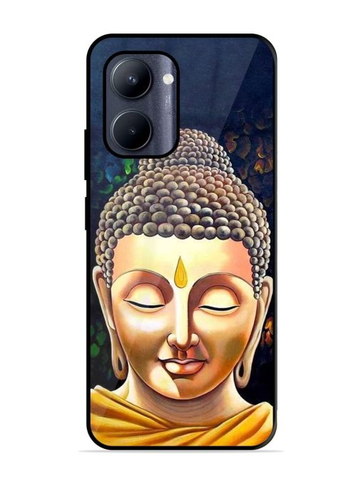 Buddha Face Glossy Soft Edge Case for Realme C33 (2023) Chachhi