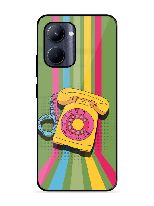 Retro Dialer Glossy Soft Edge Case for Realme C33 (2023) Chachhi