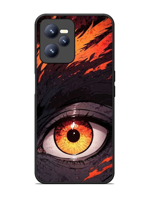 Inferno Gaze Glossy Soft Edge Case for Realme C35 Chachhi