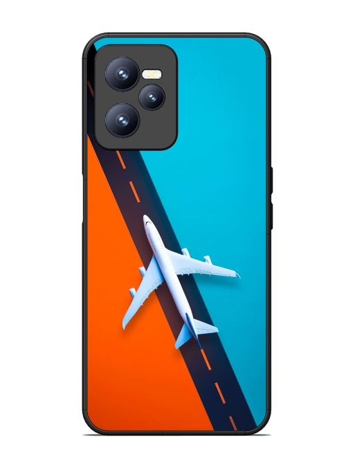 Skyward Bound Glossy Soft Edge Case for Realme C35 Chachhi